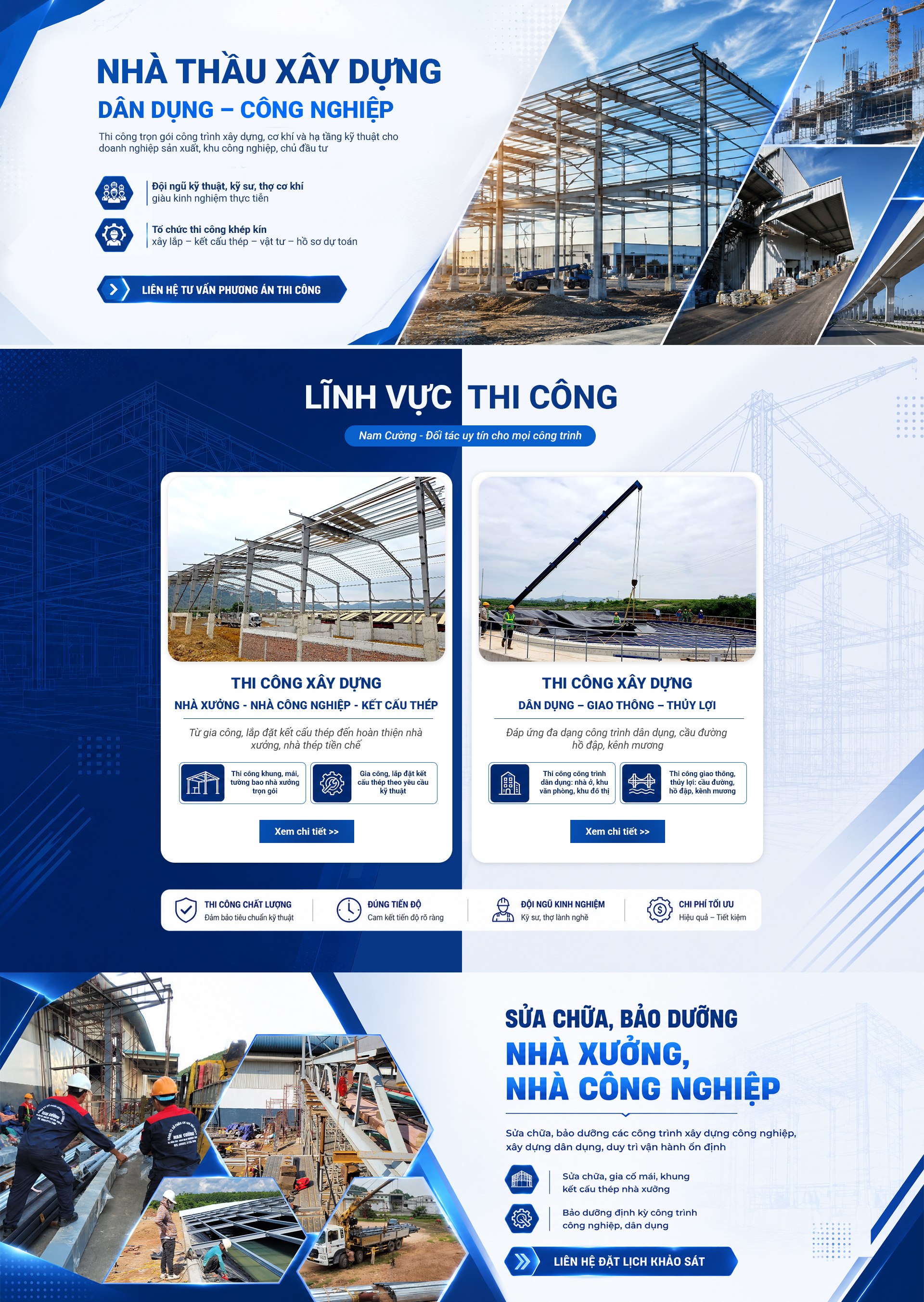 CÔNG TY CP CƠ KHÍ XÂY DỰNG NAM CƯỜNG
